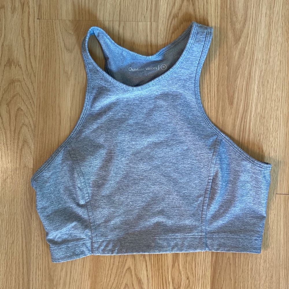 Outdoor Voices Athena Crop, Dove Blue LIKE NEW M